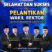 Pelantikan Wakil Rektor dilingkungan Universitas Muhammadiyah Sumatera Utura