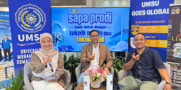 Penmaru On Air: Fakultas Teknik UMSU Perkenalkan Keunggulan Prodi Teknik Mesin dan Teknik Sipil kepada Calon Mahasiswa