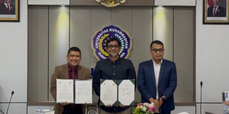 Fakultas Teknik UMSU Teken MoA dengan Sekolah Pascasarjana USK, Perkuat Kolaborasi Riset dan Pendidikan