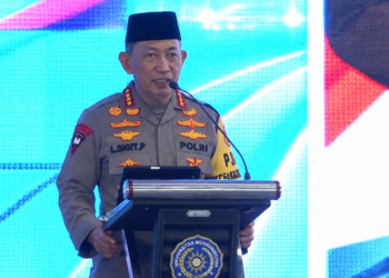 Kuliah Umum di UMSU, Kapolri Dorong Mahasiswa Siapkan Diri Hadapi Geopolitik dan Perkembangan AI