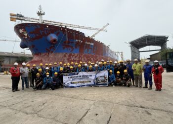 Prodi Teknik Mesin UMSU Laksanakan Kunjungan Industri ke PT Waruna Shipyard Indonesia